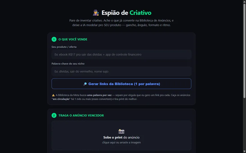 Espião de Criativo